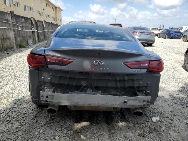 JN1CV7EK1HM111049 - 2017 INFINITI Q60 BASE GRAY photo 6