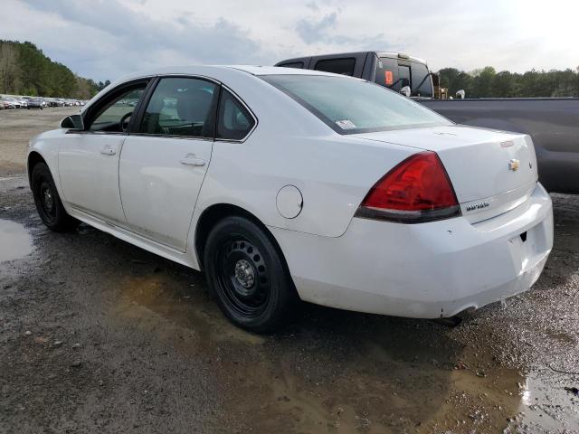 2G1WD5E30G1143052 - 2016 CHEVROLET IMPALA LIM POLICE WHITE photo 2