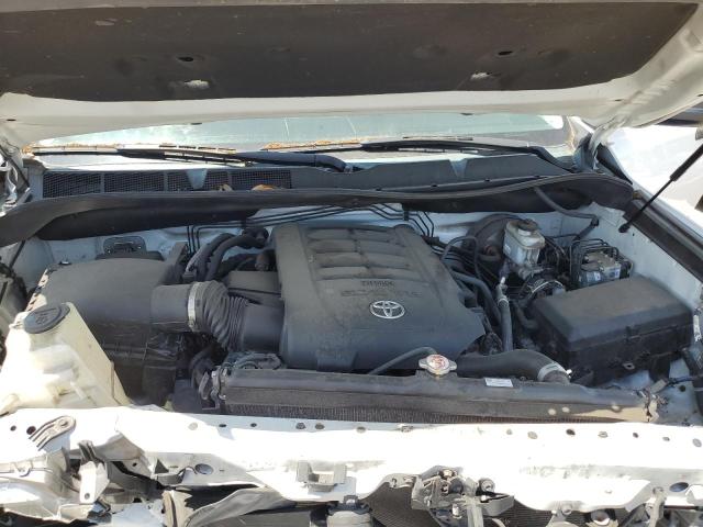 5TFRY5F18LX258016 - 2020 TOYOTA TUNDRA DOUBLE CAB SR/SR5 WHITE photo 11