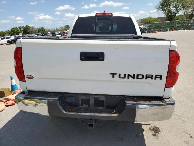 5TFRY5F18LX258016 - 2020 TOYOTA TUNDRA DOUBLE CAB SR/SR5 WHITE photo 6