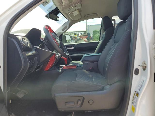 5TFRY5F18LX258016 - 2020 TOYOTA TUNDRA DOUBLE CAB SR/SR5 WHITE photo 7