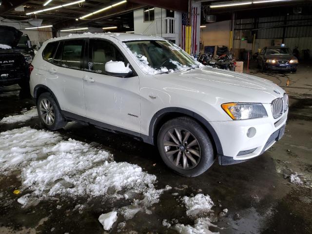 5UXWX9C5XD0A18546 - 2013 BMW X3 XDRIVE28I WHITE photo 4