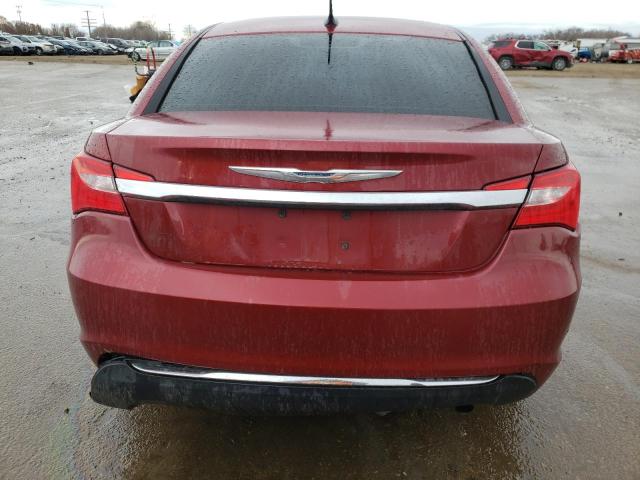 1C3CCBAB6EN211394 - 2014 CHRYSLER 200 LX RED photo 6