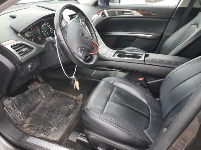 3LN6L2JK9GR633910 - 2016 LINCOLN MKZ CHARCOAL photo 7