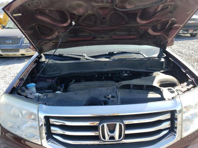 5FNYF4H99FB049901 - 2015 HONDA PILOT TOURING BURGUNDY photo 12