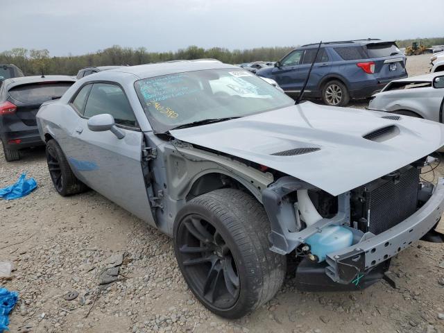 2C3CDZFJ0MH590017 - 2021 DODGE CHALLENGER R/T SCAT PACK GRAY photo 4