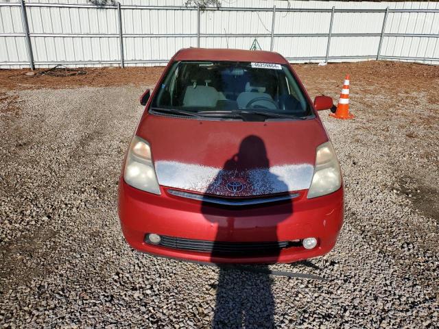 JTDKB20U163186009 - 2006 TOYOTA PRIUS RED photo 5