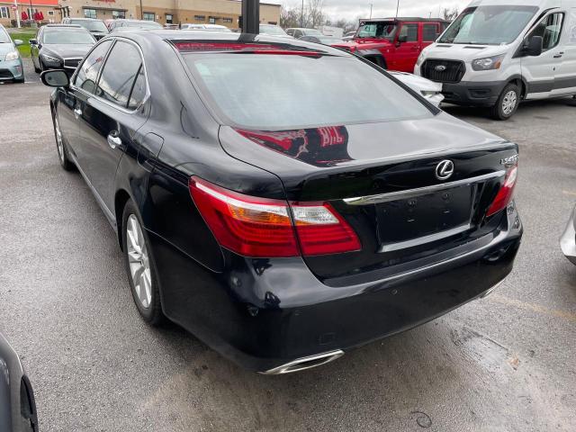 JTHGL1EF5B5041723 - 2011 LEXUS LS 460L BLACK photo 3