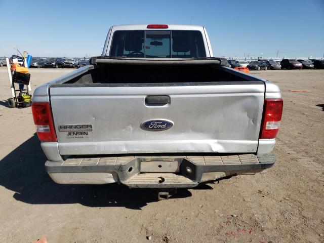 1FTLR4FE4BPA10506 - 2011 FORD RANGER SUPER CAB SILVER photo 6