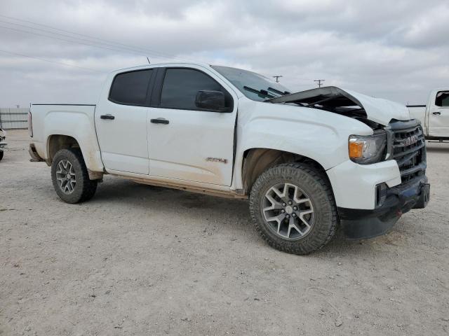 1GTG6FEN7M1260691 - 2021 GMC CANYON AT4 WHITE photo 4