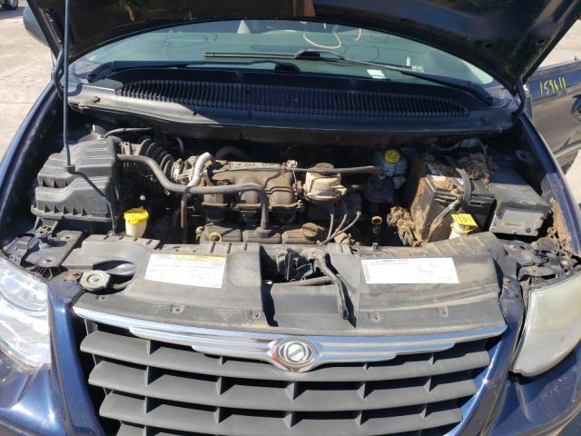 2A4GP54L46R866322 - 2006 CHRYSLER TOWN & COU TOURING ლურჯი ფოტო 7