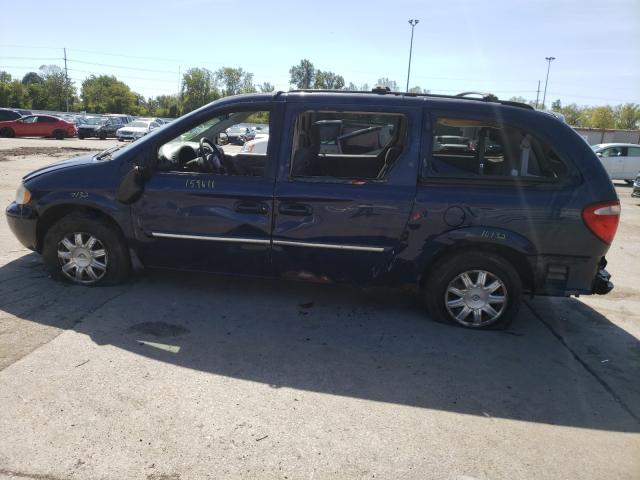 2A4GP54L46R866322 - 2006 CHRYSLER TOWN & COU TOURING ლურჯი ფოტო 9