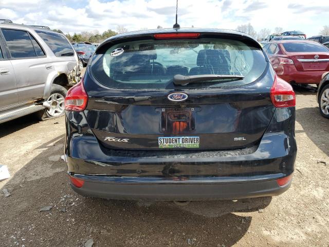 1FADP3M24JL202761 - 2018 FORD FOCUS SEL BLACK photo 6