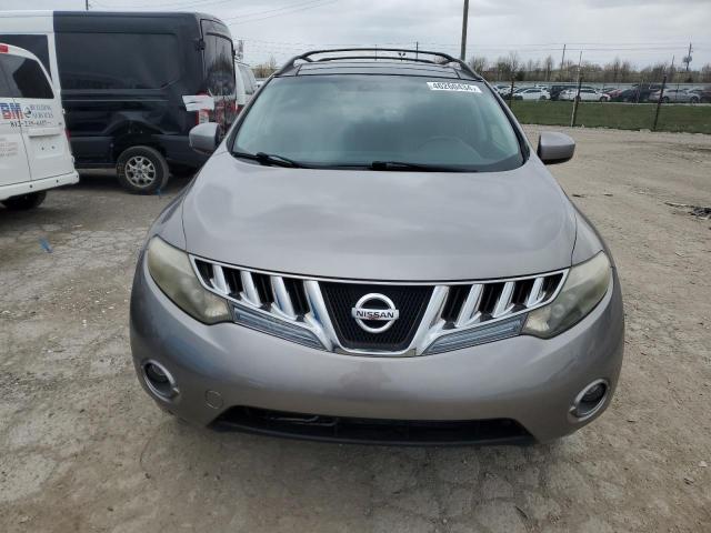 JN8AZ18W99W102811 - 2009 NISSAN MURANO S SILVER photo 5