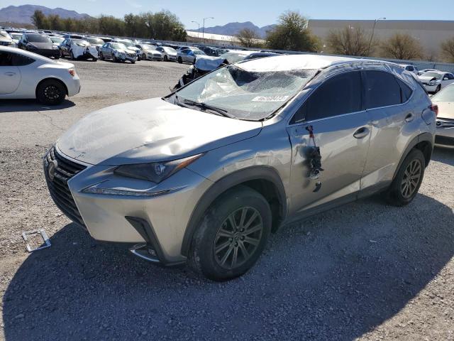 JTJYARBZ2K2124887 - 2019 LEXUS NX 300 BASE ვერცხლისფერი ფოტო 1