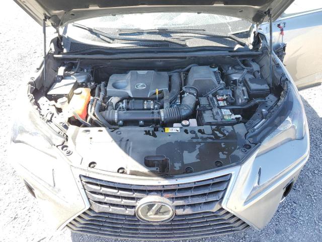 JTJYARBZ2K2124887 - 2019 LEXUS NX 300 BASE ვერცხლისფერი ფოტო 12