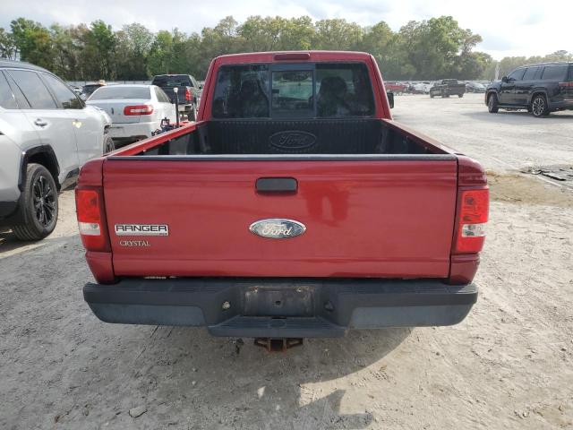 1FTYR44U67PA64753 - 2007 FORD RANGER SUPER CAB RED photo 6
