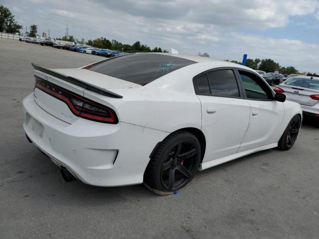 2C3CDXL92JH327487 - 2018 DODGE CHARGER SRT HELLCAT WHITE photo 3