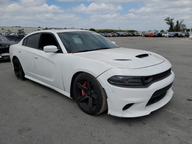 2C3CDXL92JH327487 - 2018 DODGE CHARGER SRT HELLCAT WHITE photo 4