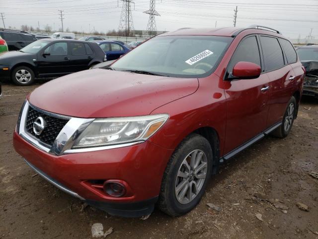 5N1AR2MM2DC686979 - 2013 NISSAN PATHFINDER S Կարմիր լուսանկար 1