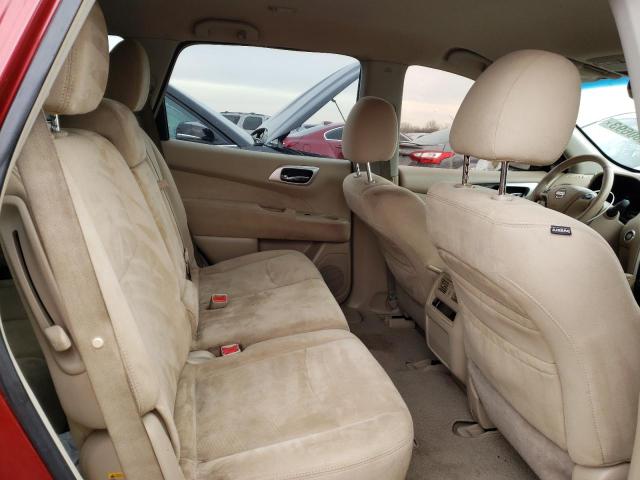 5N1AR2MM2DC686979 - 2013 NISSAN PATHFINDER S Կարմիր լուսանկար 10