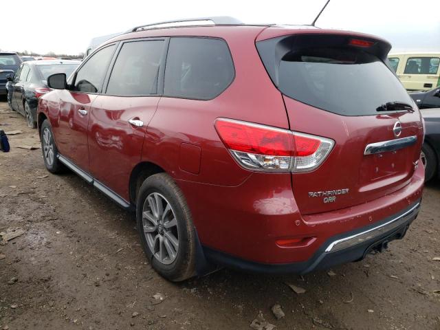 5N1AR2MM2DC686979 - 2013 NISSAN PATHFINDER S Կարմիր լուսանկար 2