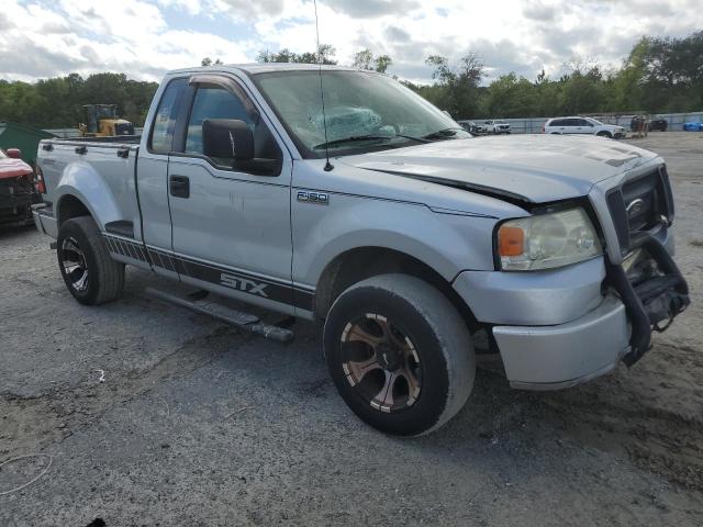 1FTRF02226KA92925 - 2006 FORD F150 GRAY photo 4