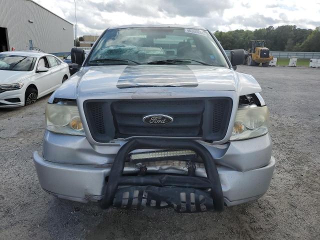 1FTRF02226KA92925 - 2006 FORD F150 GRAY photo 5