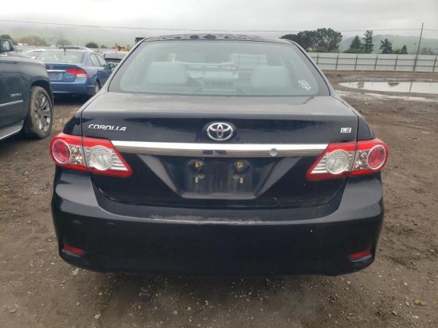 2T1BU4EE5CC782282 - 2012 TOYOTA COROLLA BASE BLACK photo 6