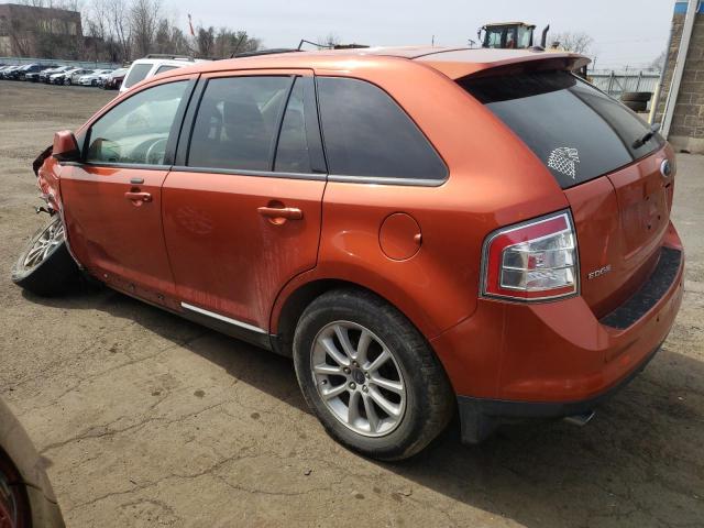 2FMDK49C87BB71616 - 2007 FORD EDGE SEL PLUS ORANGE photo 2