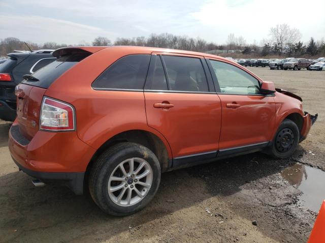 2FMDK49C87BB71616 - 2007 FORD EDGE SEL PLUS ORANGE photo 3