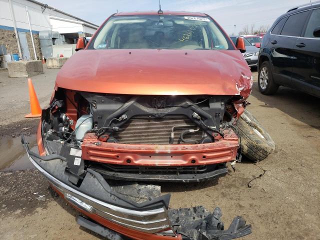 2FMDK49C87BB71616 - 2007 FORD EDGE SEL PLUS ORANGE photo 5