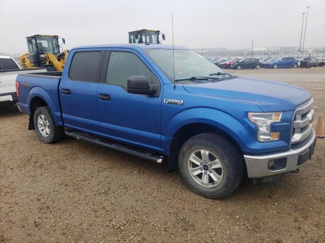 1FTEW1E86GFB05562 - 2016 FORD F150 SUPERCREW BLUE photo 4