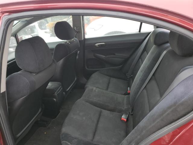 2HGFA16619H339093 - 2009 HONDA CIVIC LX-S ბურგუნდია ფოტო 10