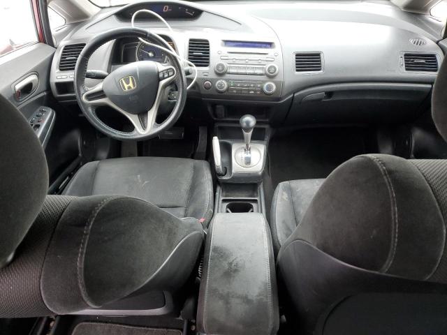 2HGFA16619H339093 - 2009 HONDA CIVIC LX-S ბურგუნდია ფოტო 8