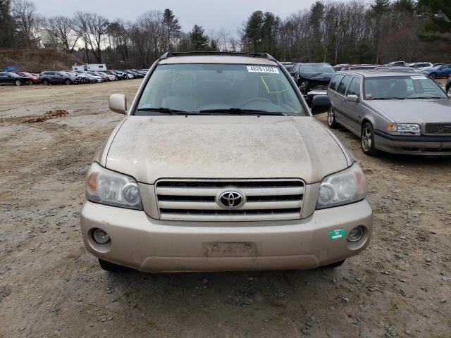 JTEEP21A670207504 - 2007 TOYOTA HIGHLANDER SPORT BEIGE photo 5