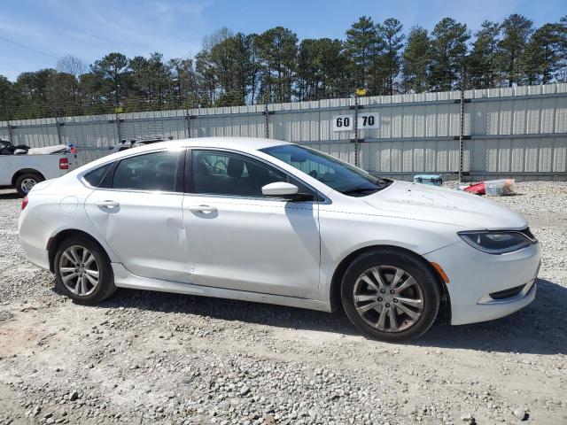 1C3CCCABXFN619579 - 2015 CHRYSLER 200 LIMITED WHITE photo 4