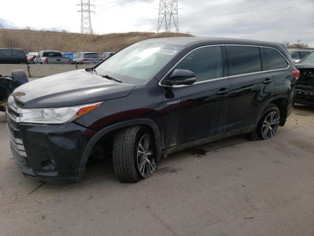 2019 TOYOTA HIGHLANDER HYBRID, 