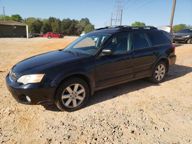 4S4BP61C967332403 - 2006 SUBARU LEGACY OUTBACK 2.5I BLACK photo 1