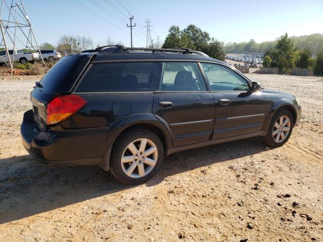 4S4BP61C967332403 - 2006 SUBARU LEGACY OUTBACK 2.5I BLACK photo 3