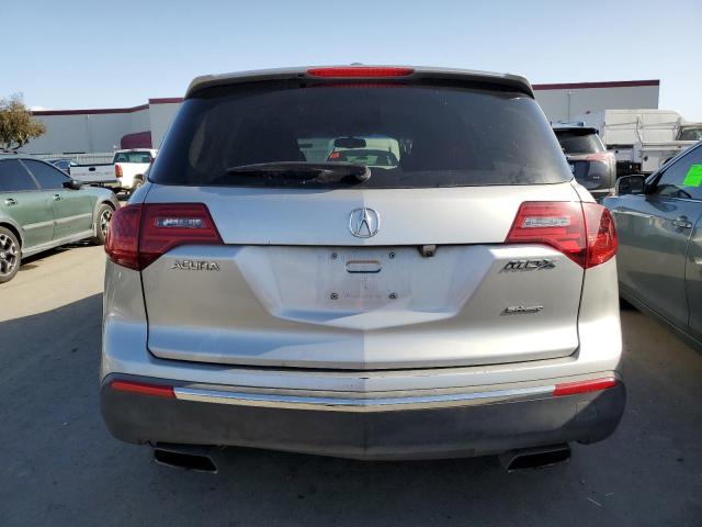 2HNYD2H67BH542779 - 2011 ACURA MDX TECHNOLOGY SILVER photo 6