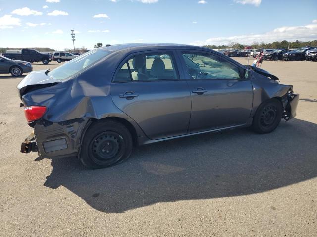 2T1BU4EE4AC293501 - 2010 TOYOTA COROLLA BASE GRAY photo 3