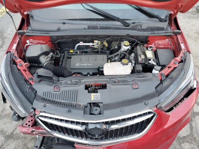 KL4CJASB2KB845335 - 2019 BUICK ENCORE PREFERRED RED photo 11