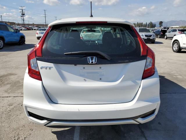 3HGGK5H48KM714280 - 2019 HONDA FIT LX WHITE photo 6