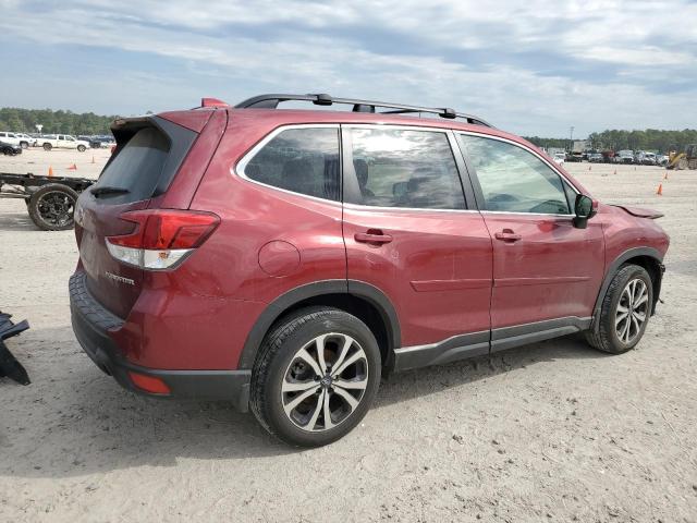 JF2SKAUC4MH565406 - 2021 SUBARU FORESTER LIMITED RED photo 3