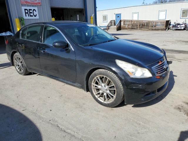 JNKBV61E28M227619 - 2008 INFINITI G35 BLACK photo 4