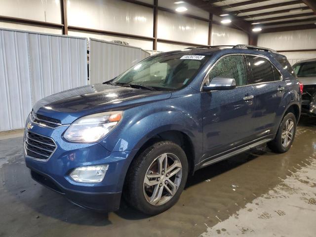 2GNALDEK8G6132364 - 2016 CHEVROLET EQUINOX LTZ BLUE photo 1