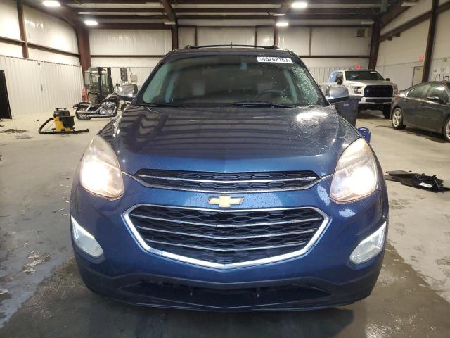 2GNALDEK8G6132364 - 2016 CHEVROLET EQUINOX LTZ BLUE photo 5