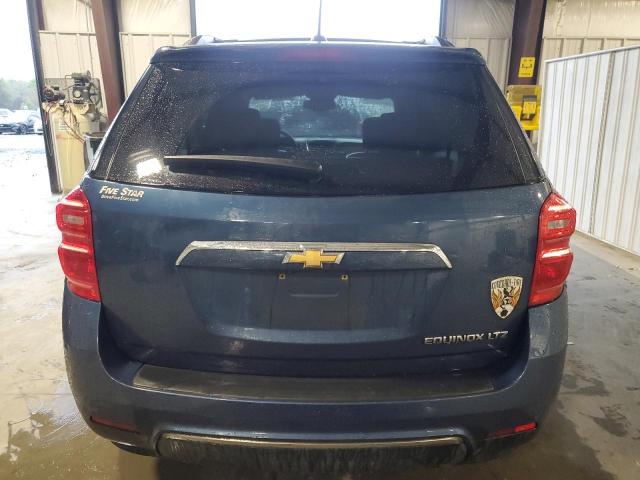 2GNALDEK8G6132364 - 2016 CHEVROLET EQUINOX LTZ BLUE photo 6