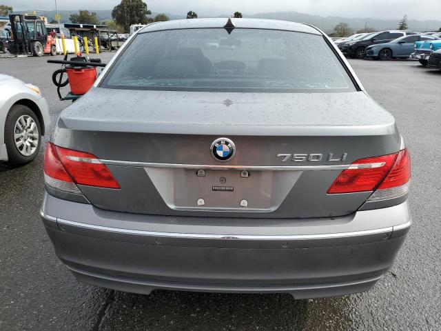 WBAHN83576DT29187 - 2006 BMW 750 LI SILVER photo 6